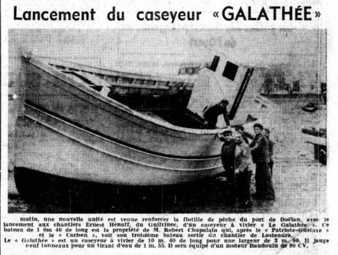 Galathee cc318270 lancement 11 1969